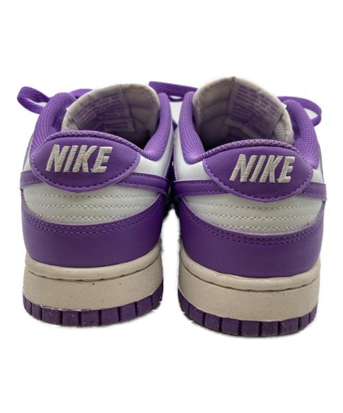 NIKE（ナイキ）NIKE (ナイキ) ローカットスニーカー ホワイト×パープル サイズ:26ｃｍの古着・服飾アイテム