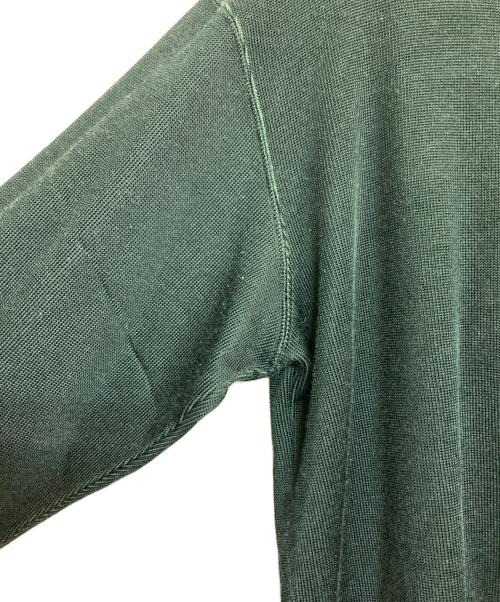 TOGA VIRILIS（トーガ ビリリース）TOGA VIRILIS (トーガ ビリリース) ダメージ加工ニット グリーン サイズ:44の古着・服飾アイテム