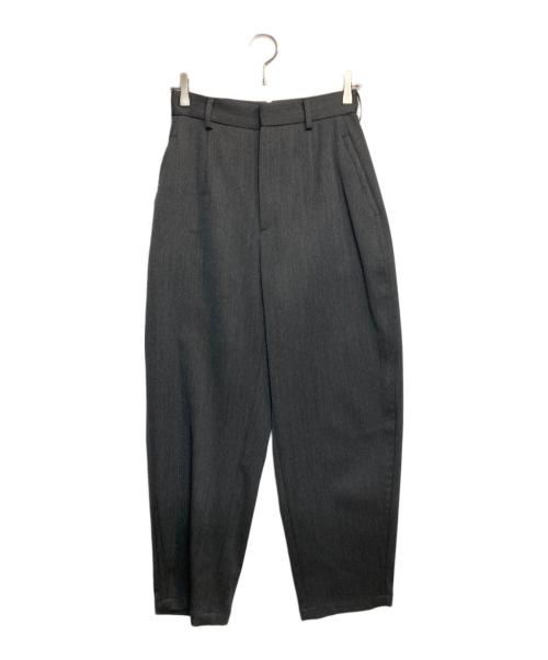 LOEFF（ロエフ）LOEFF (ロエフ) ダブルクロス ボンタン トラウザー パンツ グレーの古着・服飾アイテム