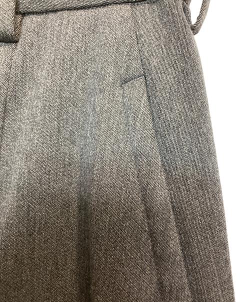 LOEFF（ロエフ）LOEFF (ロエフ) ダブルクロス ボンタン トラウザー パンツ グレーの古着・服飾アイテム