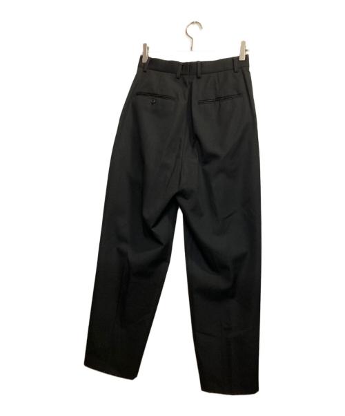 LOEFF（ロエフ）LOEFF (ロエフ) ワイドスラックストラウザー ネイビー サイズ:1の古着・服飾アイテム