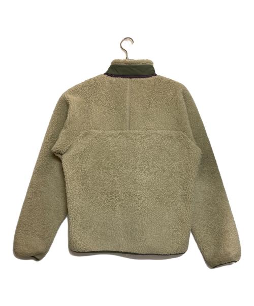 Patagonia（パタゴニア）Patagonia (パタゴニア) クラシックレトロX ベージュ×グリーン サイズ:Ｍの古着・服飾アイテム