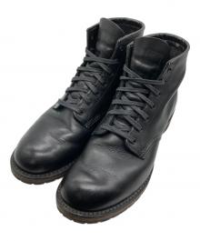 RED WING（レッドウィング）の古着「BECKMAN / ベックマンプレーントゥブーツ」｜ブラック