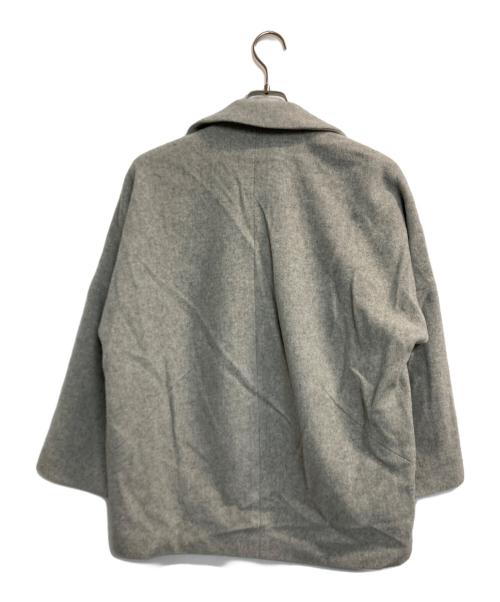 C+（シー）C+ (シー) メルトンジャケット グレー サイズ:38の古着・服飾アイテム