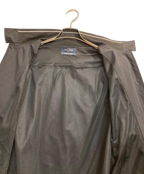 FRED PERRY（フレッドペリー）FRED PERRY (フレッドペリー) BEAMS (ビームス) Nylon Harrington Jacket / ナイロンハリントンジャケット ブラック サイズ:Ｌの古着・服飾アイテム