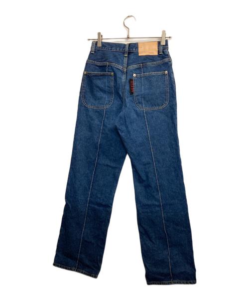 soduk（スドーク）soduk (スドーク) パネルワークデニムパンツ インディゴ サイズ:Ｓの古着・服飾アイテム