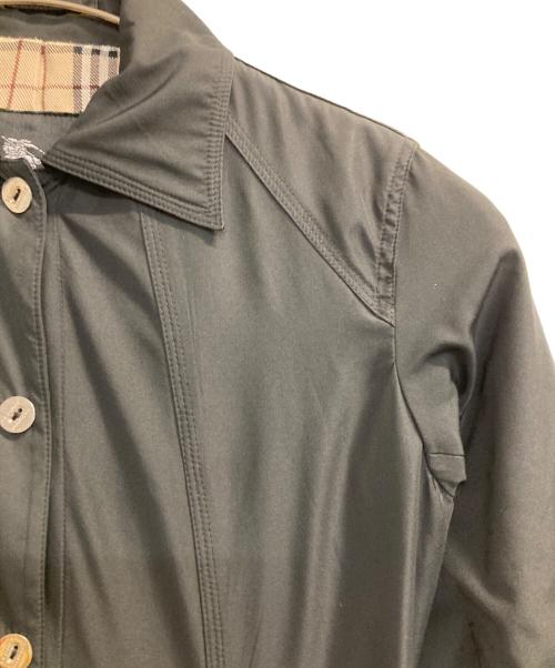 BURBERRY（バーバリー）BURBERRY (バーバリー) ベルテッドコート ブラック サイズ:記載なしの古着・服飾アイテム