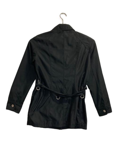 BURBERRY（バーバリー）BURBERRY (バーバリー) ベルテッドコート ブラック サイズ:記載なしの古着・服飾アイテム