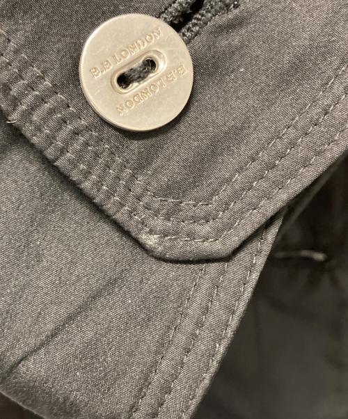BURBERRY（バーバリー）BURBERRY (バーバリー) ベルテッドコート ブラック サイズ:記載なしの古着・服飾アイテム
