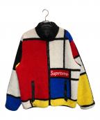 SUPREMEシュプリーム）の古着「20FW Reversible Colorblocked Fleece Jacket / リバーシブルカラーブロックフリースジャケット」｜マルチカラー