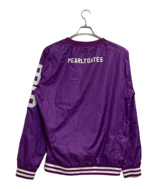 PEARLY GATES（パーリーゲイツ）PEARLY GATES (パーリーゲイツ) プルオーバージャケット パープル サイズ:7の古着・服飾アイテム