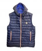 MONCLERモンクレール）の古着「NAPLES GILET / ダウンベスト」｜ネイビー