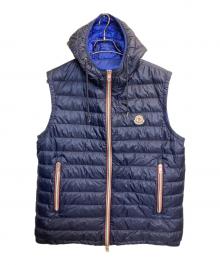MONCLER（モンクレール）の古着「NAPLES GILET / ダウンベスト」｜ネイビー