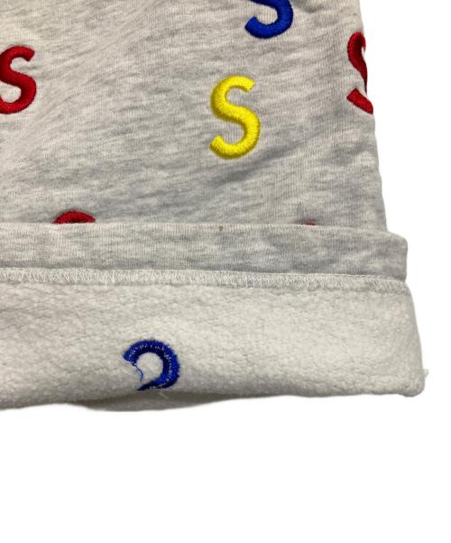 SUPREME（シュプリーム）Supreme (シュプリーム) Sロゴスウェットハーフパンツ グレー サイズ:記載なしの古着・服飾アイテム
