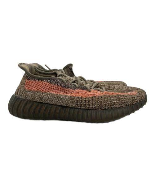 adidas（アディダス）adidas (アディダス) YEEZY BOOST 350 ブラウン×レッド サイズ:27cmの古着・服飾アイテム