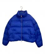 ADER errorアーダーエラー）の古着「Sig; BL Tag Puffer Jacket / パファーダウンジャケット」｜ブルー