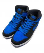 NIKEナイキ）の古着「エアジョーダン1」｜ブラック×ブルー