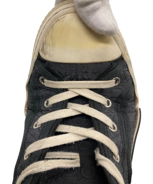 Christian Dior（クリスチャン ディオール）Christian Dior (クリスチャン ディオール) トロッターエンブロダリーハイカットスニーカー ブラック サイズ:41の古着・服飾アイテム