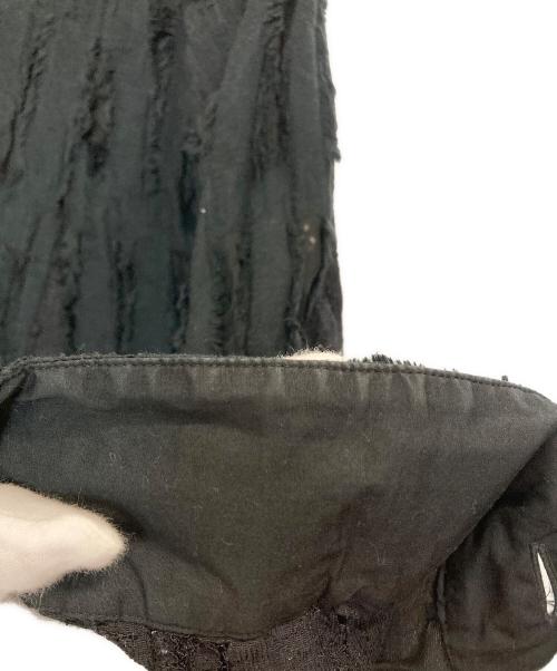 AKIRA NAKA（アキラナカ）AKIRA NAKA (アキラナカ) レースコンビネーションブラウス ブラック サイズ:38の古着・服飾アイテム