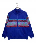 SUPREMEシュプリーム）の古着「20FW Chullo WINDSTOPPER Zip Up Sweater」｜ブルー