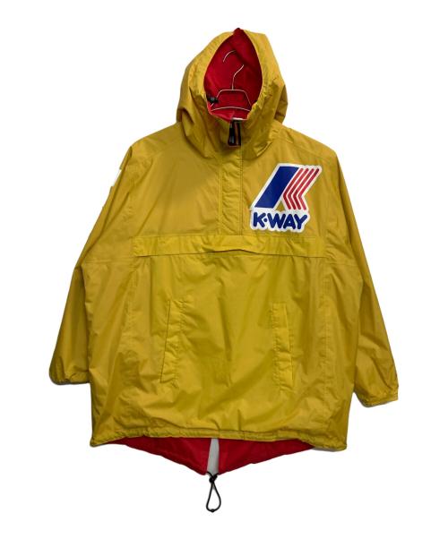 DSQUARED2（ディースクエアード）DSQUARED2 (ディースクエアード) K-WAY (ケイウェイ) アノラックパーカー レッド サイズ:Ｓの古着・服飾アイテム