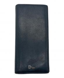 Dior（ディオール）の古着「2つ折り財布」｜ネイビー