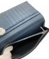 中古・古着 Dior (ディオール) 2つ折り財布 ネイビー：13000円