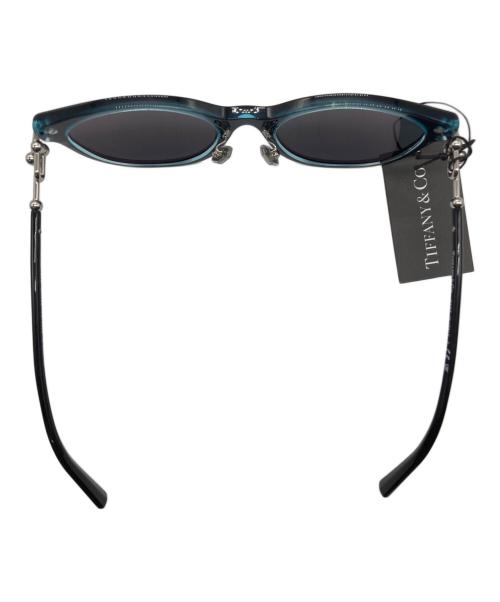 TIFFANY & Co.（ティファニー アンド コー）TIFFANY & Co. (ティファニー アンド コー) ハードウェアキャットアイサングラス ブラック サイズ:SIZE 54□20 140の古着・服飾アイテム