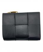 BOTTEGA VENETAボッテガベネタ）の古着「カセットコンパクトウォレット」｜ブラック