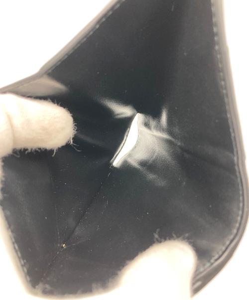 BOTTEGA VENETA（ボッテガベネタ）BOTTEGA VENETA (ボッテガベネタ) カセットコンパクトウォレット ブラックの古着・服飾アイテム