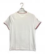 MONCLERモンクレール）の古着「MAGLIA SCOLLO A V / VネックTシャツ」｜ホワイト