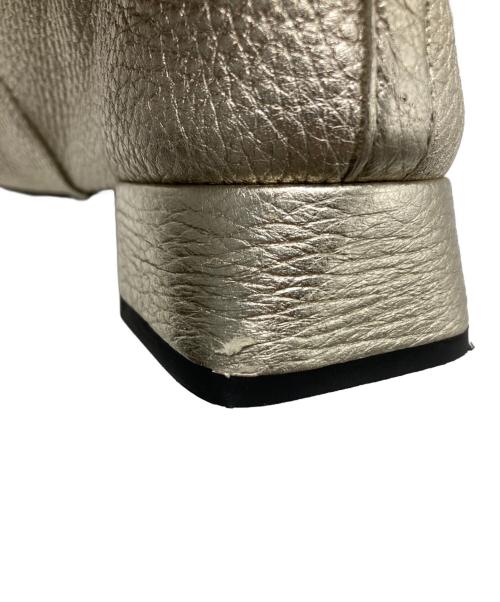 repetto（レペット）repetto (レペット) レースアップシューズ ゴールド サイズ:391/2の古着・服飾アイテム