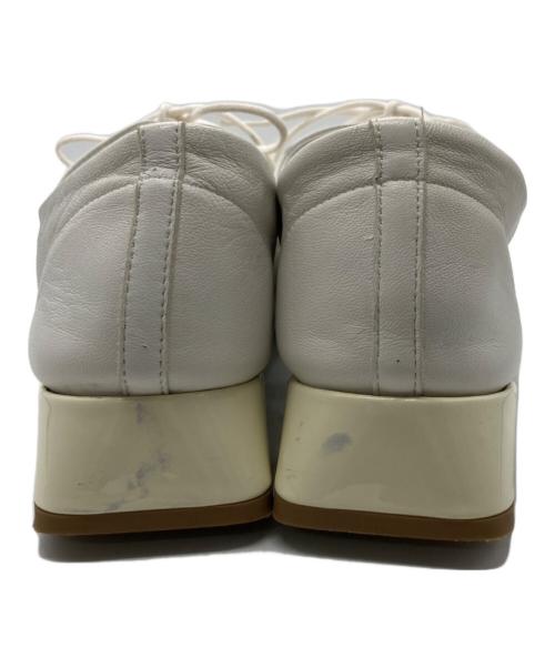 repetto（レペット）Repetto (レペット) レースアップシューズ ホワイト サイズ:391/2の古着・服飾アイテム