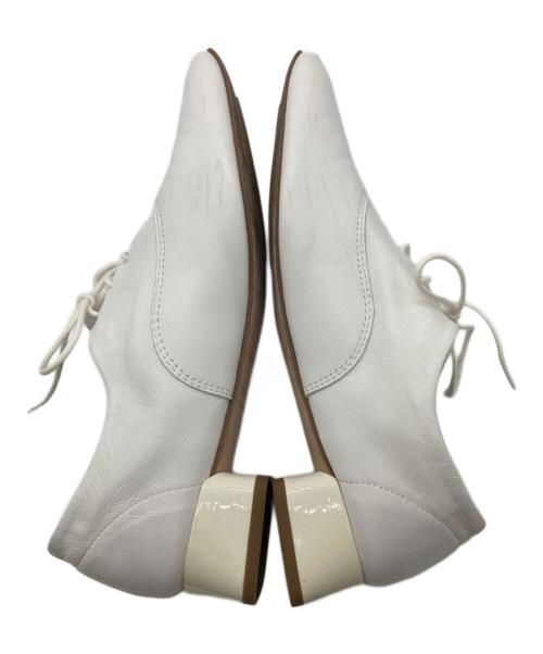 repetto（レペット）Repetto (レペット) レースアップシューズ ホワイト サイズ:391/2の古着・服飾アイテム