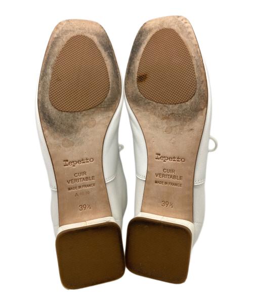 repetto（レペット）Repetto (レペット) レースアップシューズ ホワイト サイズ:391/2の古着・服飾アイテム