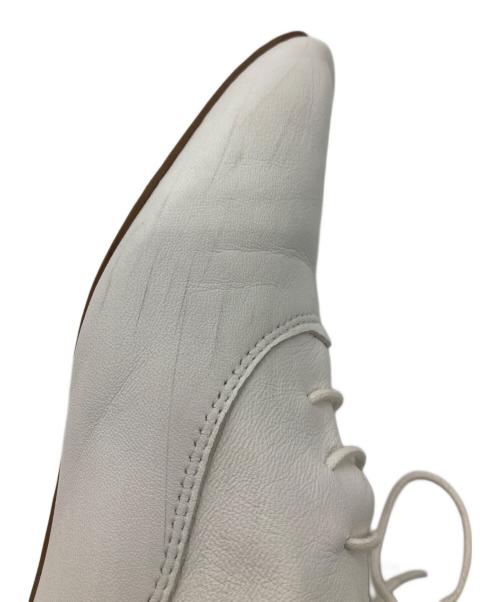 repetto（レペット）Repetto (レペット) レースアップシューズ ホワイト サイズ:391/2の古着・服飾アイテム