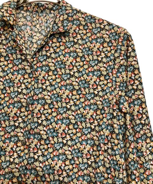 kurashi&trips publishing（クラシアンドトリップス パブリッシング）KURASHI&Trips PUBLISHING (クラシアンドトリップス パブリッシング) 花柄シャツワンピース マルチカラー サイズ:Ｍの古着・服飾アイテム