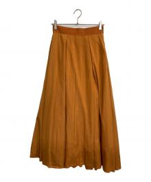 HAVEL studio（ハーヴェル スタジオ）の古着「フレアスカート」｜オレンジ
