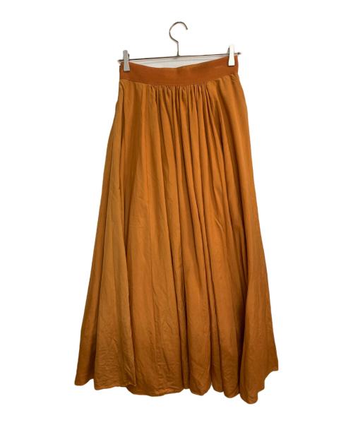 HAVEL studio（ハーヴェル スタジオ）HAVEL studio (ハーヴェル スタジオ) フレアスカート オレンジ サイズ:-の古着・服飾アイテム