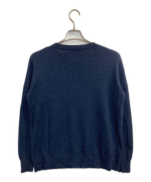 theory luxe（セオリーリュクス）theory luxe (セオリーリュクス) カシミヤニットカーディガン ネイビー サイズ:38の古着・服飾アイテム