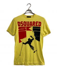 DSQUARED2（ディースクエアード）の古着「半袖カットソー」｜イエロー
