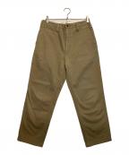 COMME des GARCONS HOMMEコムデギャルソン オム）の古着「トラウザーパンツ」｜カーキ