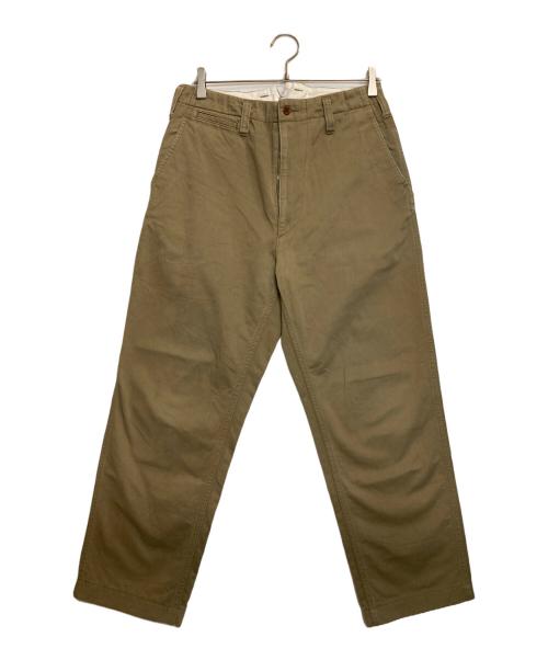 COMME des GARCONS HOMME（コムデギャルソン オム）COMME des GARCONS HOMME (コムデギャルソン オム) トラウザーパンツ カーキ サイズ:Sの古着・服飾アイテム