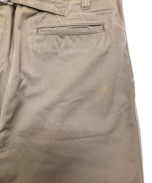 COMME des GARCONS HOMME（コムデギャルソン オム）COMME des GARCONS HOMME (コムデギャルソン オム) トラウザーパンツ カーキ サイズ:Sの古着・服飾アイテム