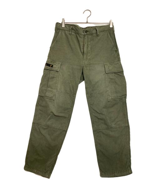 WTAPS（ダブルタップス）WTAPS (ダブルタップス) 15SS JUNGLE STOCK RIPSTOP / リップストップトラウザーパンツ グリーン サイズ:１の古着・服飾アイテム