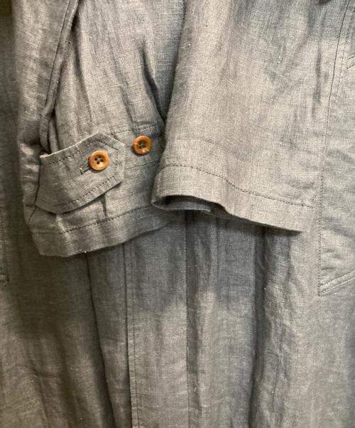 PAUL SMITH（ポールスミス）PAUL SMITH (ポールスミス) リネンショッパーコート ネイビー サイズ:Lの古着・服飾アイテム