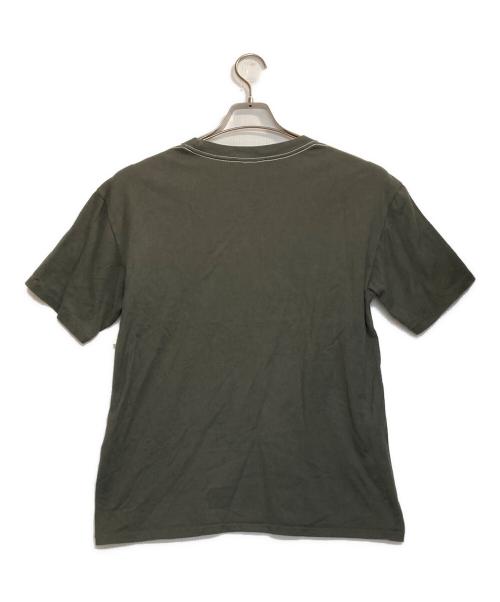 UNDERCOVER（アンダーカバー）UNDERCOVER (アンダーカバー) ボックスプリント半袖Tシャツ グリーン サイズ:Ｌの古着・服飾アイテム