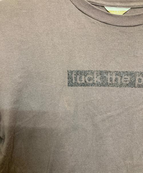 UNDERCOVER（アンダーカバー）UNDERCOVER (アンダーカバー) ボックスプリント半袖Tシャツ レッド サイズ:Lの古着・服飾アイテム