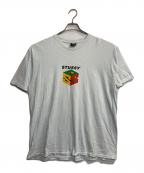stussyステューシー）の古着「半袖カットソー」｜ホワイト