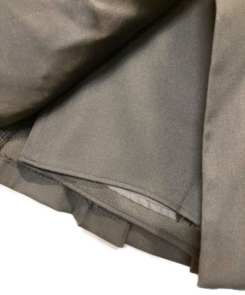 Bluelea（ブルレア）Bluelea (ブルレア) ラップミニスカート ブラック サイズ:38の古着・服飾アイテム